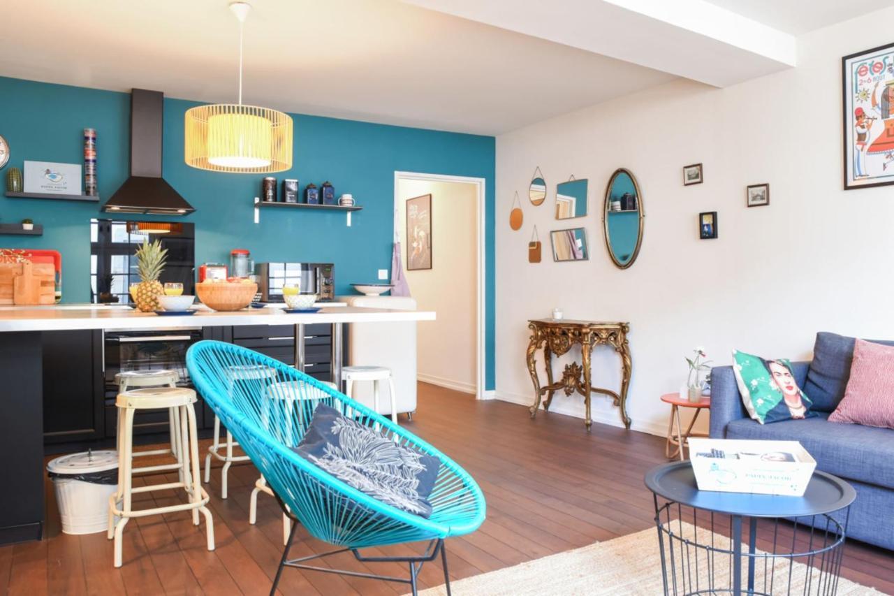 Apartmán Charming Flat In A Calm Street At The Historic Heart Of Bayonne - Welkeys Exteriér fotografie