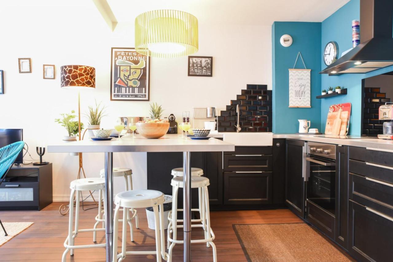 Apartmán Charming Flat In A Calm Street At The Historic Heart Of Bayonne - Welkeys Exteriér fotografie