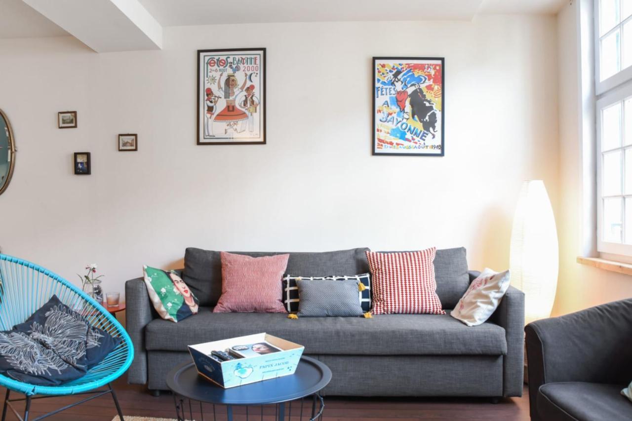 Apartmán Charming Flat In A Calm Street At The Historic Heart Of Bayonne - Welkeys Exteriér fotografie